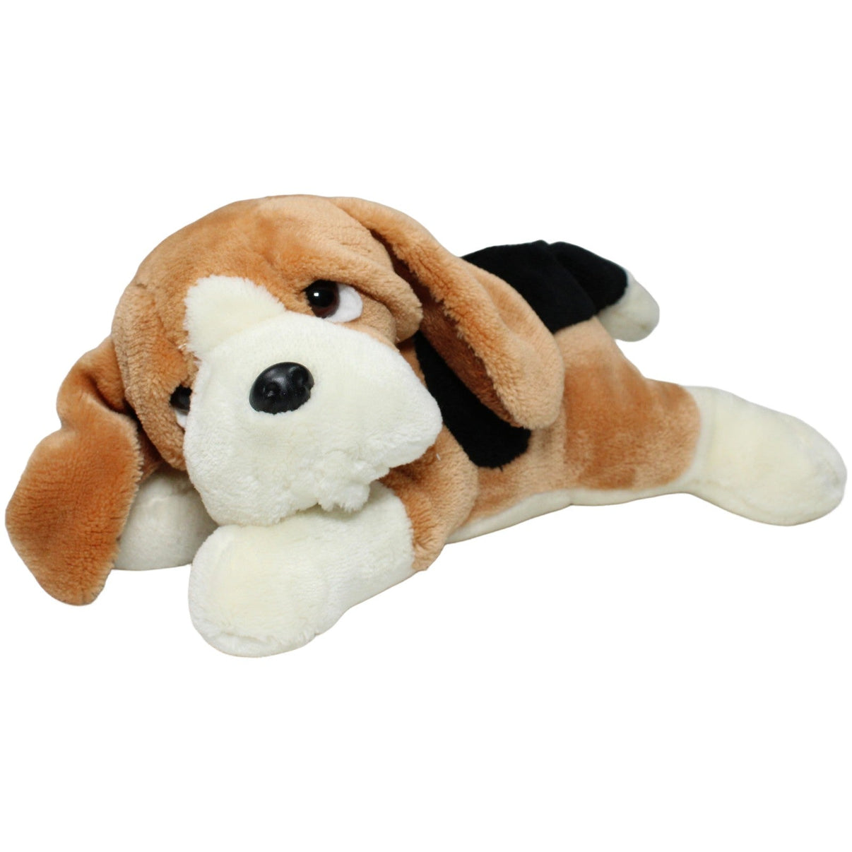 123000023299 Sunkid Schöner Basset Hound, liegend Kuscheltier Kumpel Leo 25cm _Wieder Da_ Beige