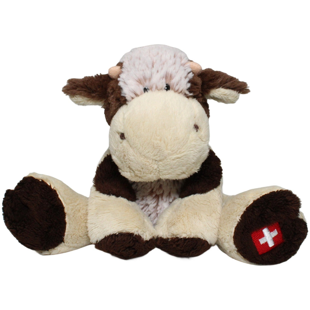 123000023310 MAWICO SA Süße braune Kuh, sitzend Kuscheltier Kumpel Leo 20cm Beige Braun