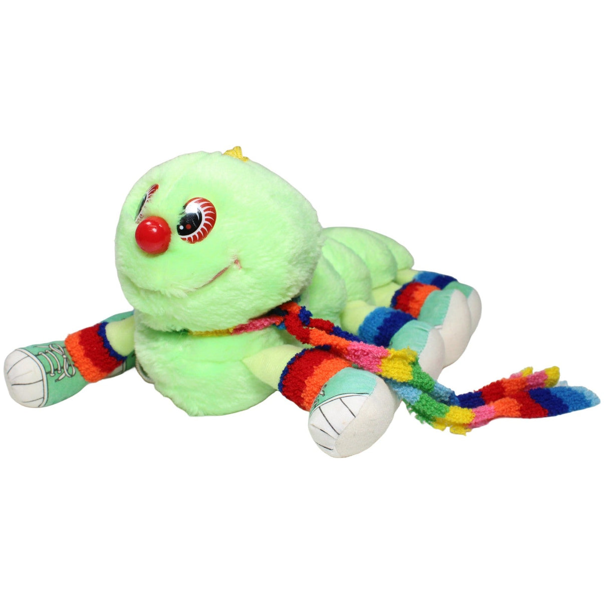 123000023311 Commonwealth Toy & Novelty Grüner Tausendfüßler "Lots - a - Lots - a - Leggggggs" Kuscheltier Kumpel Leo 33cm _Vintage_ ebay - 20 - stofftiere