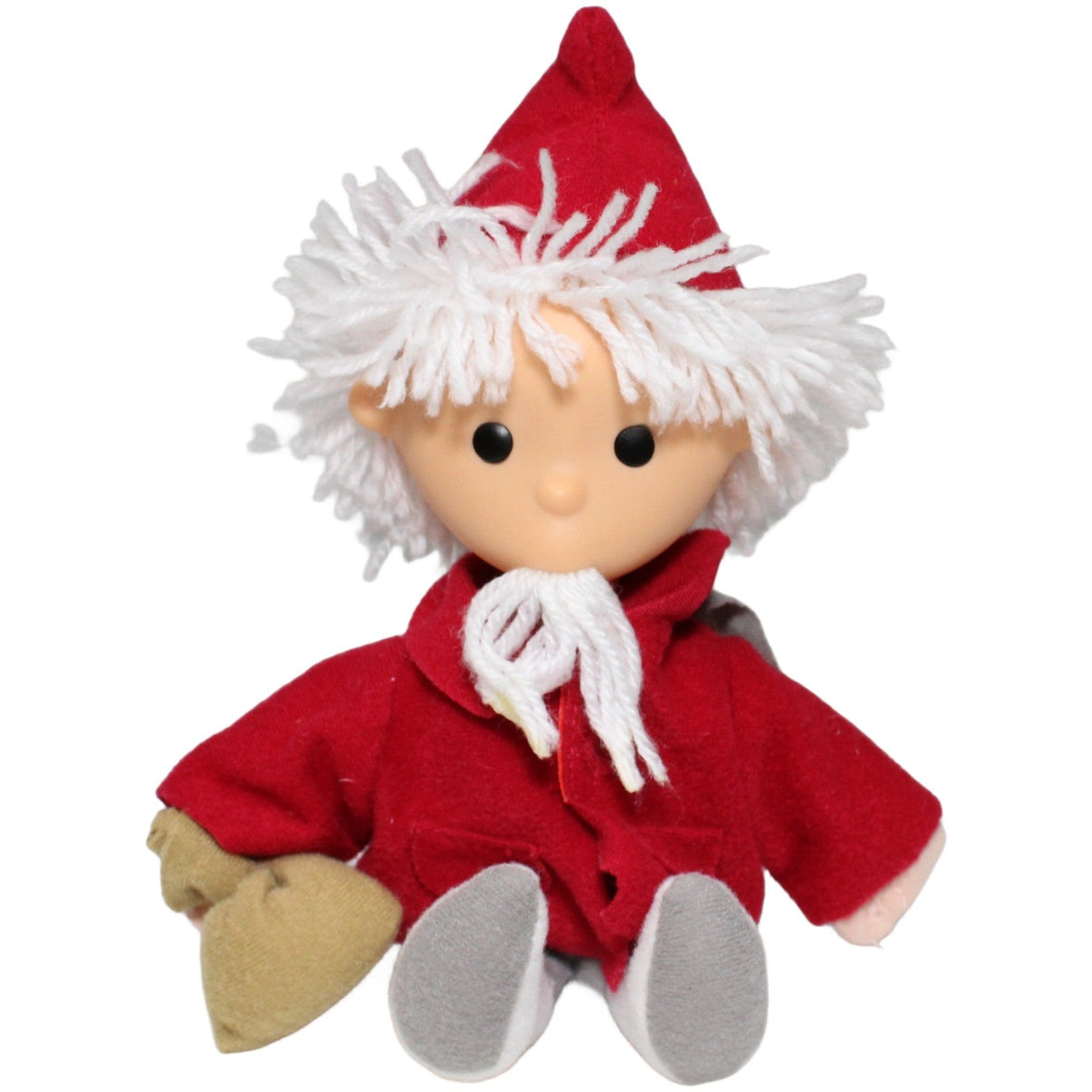 123000023319 Heunec Das Sandmännchen aus Unser Sandmännchen Plüschfigur Kumpel Leo 2010 25cm Beige