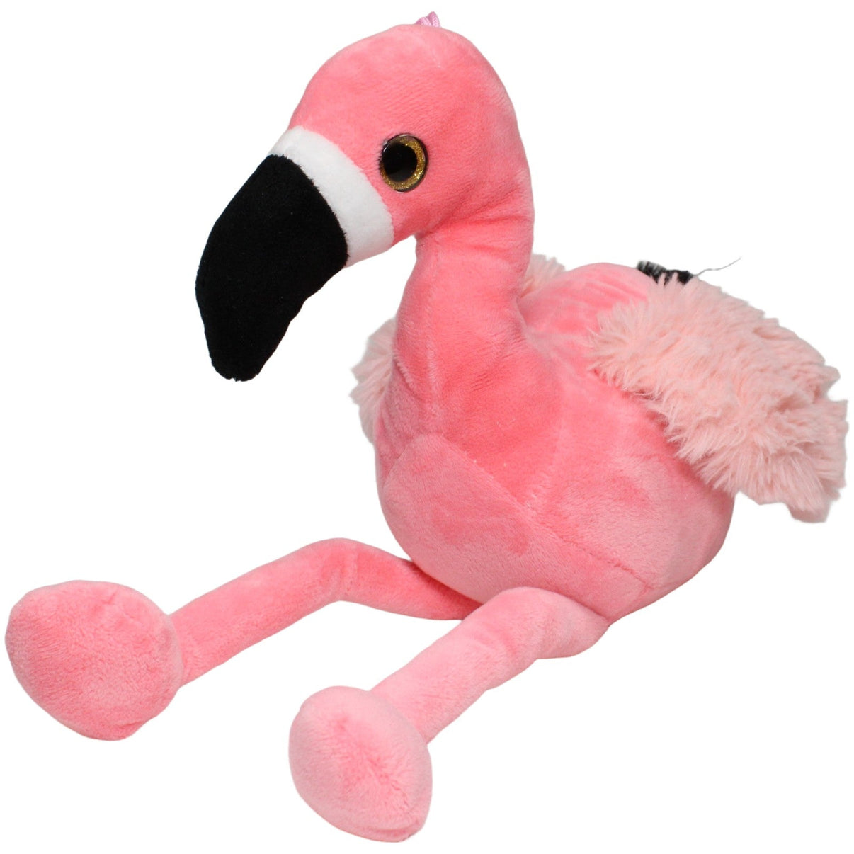 123000023332 FLOTI Flos Toys, Flamingo mit Glitzeraugen Kuscheltier Kumpel Leo 20cm ebay - stofftiere Flamingo