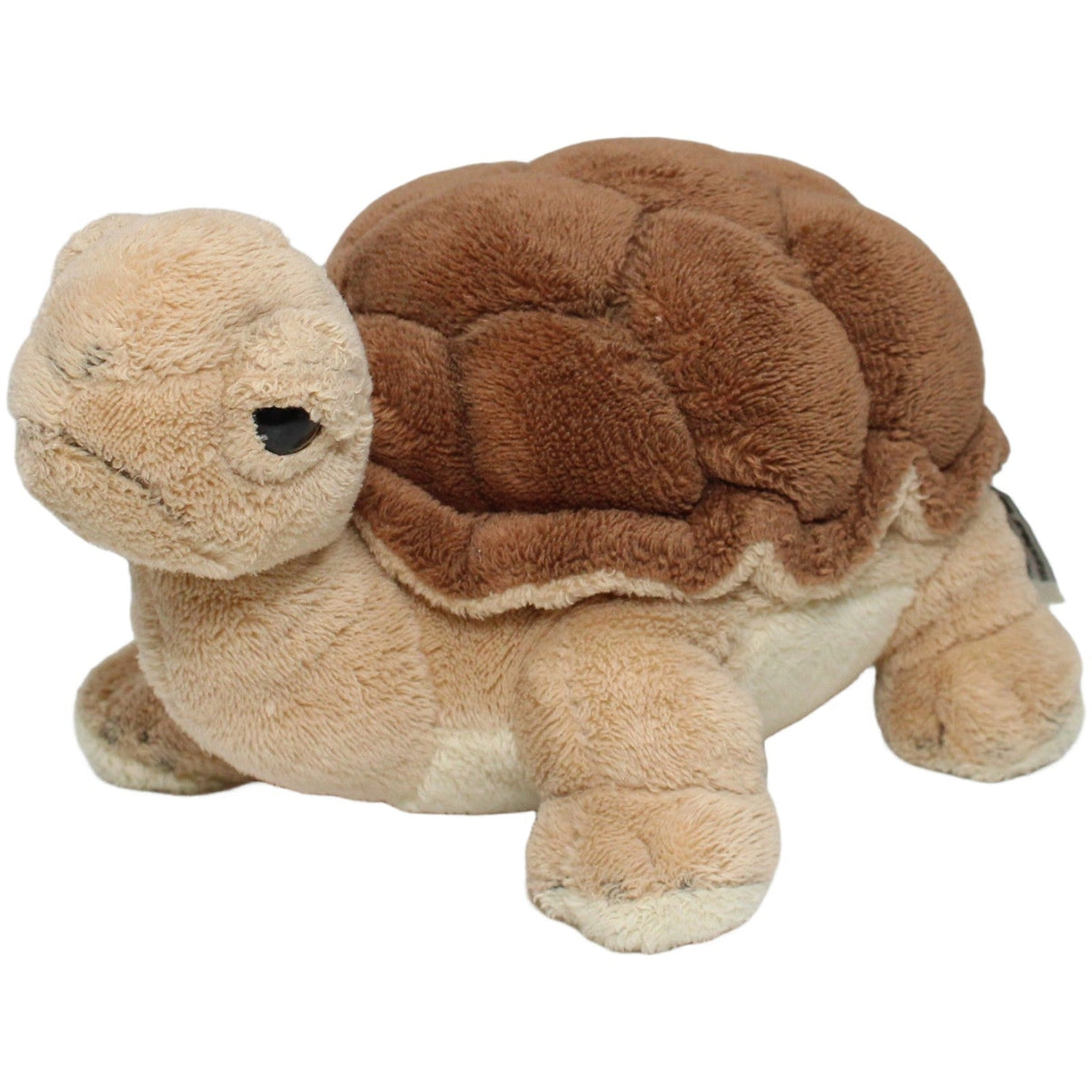 123000023336 Uni - Toys Schöne Landschildkröte, stehend Kuscheltier Kumpel Leo 20cm Beige Braun