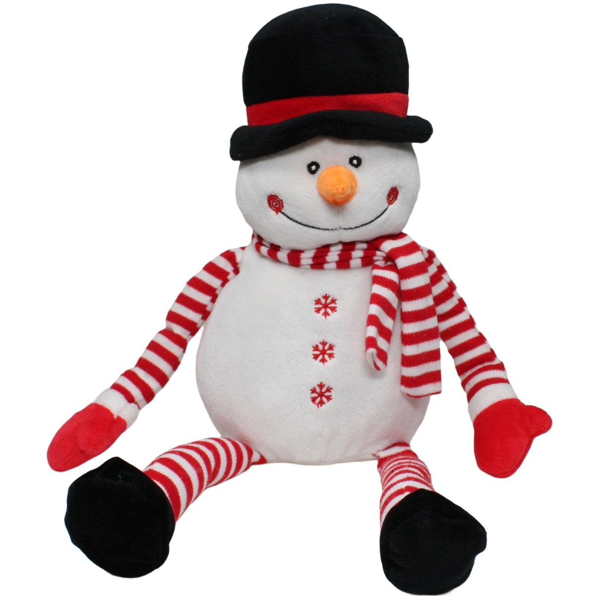 123000023358 Müller Schlenker Schneemann mit Hut und Schal Plüschfigur Kumpel Leo 40cm ebay - stofftiere Gebraucht