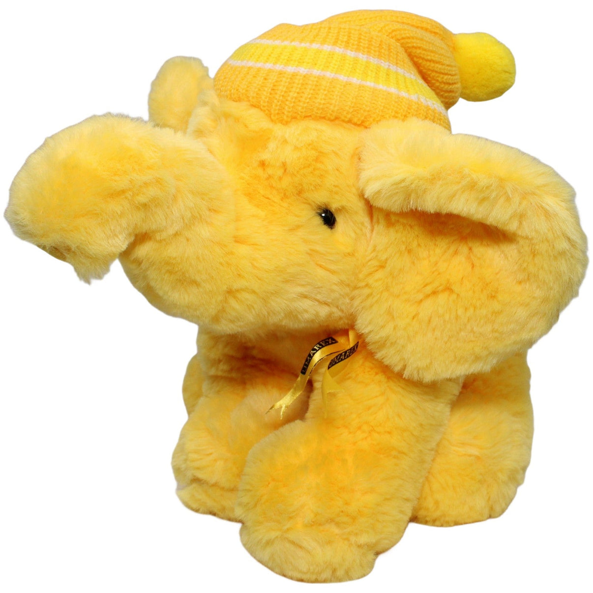 123000023364 WIMA Peppi, Großer gelber Elefant mit Mütze Kuscheltier Kumpel Leo 35cm _Vintage_ ebay - 20 - stofftiere