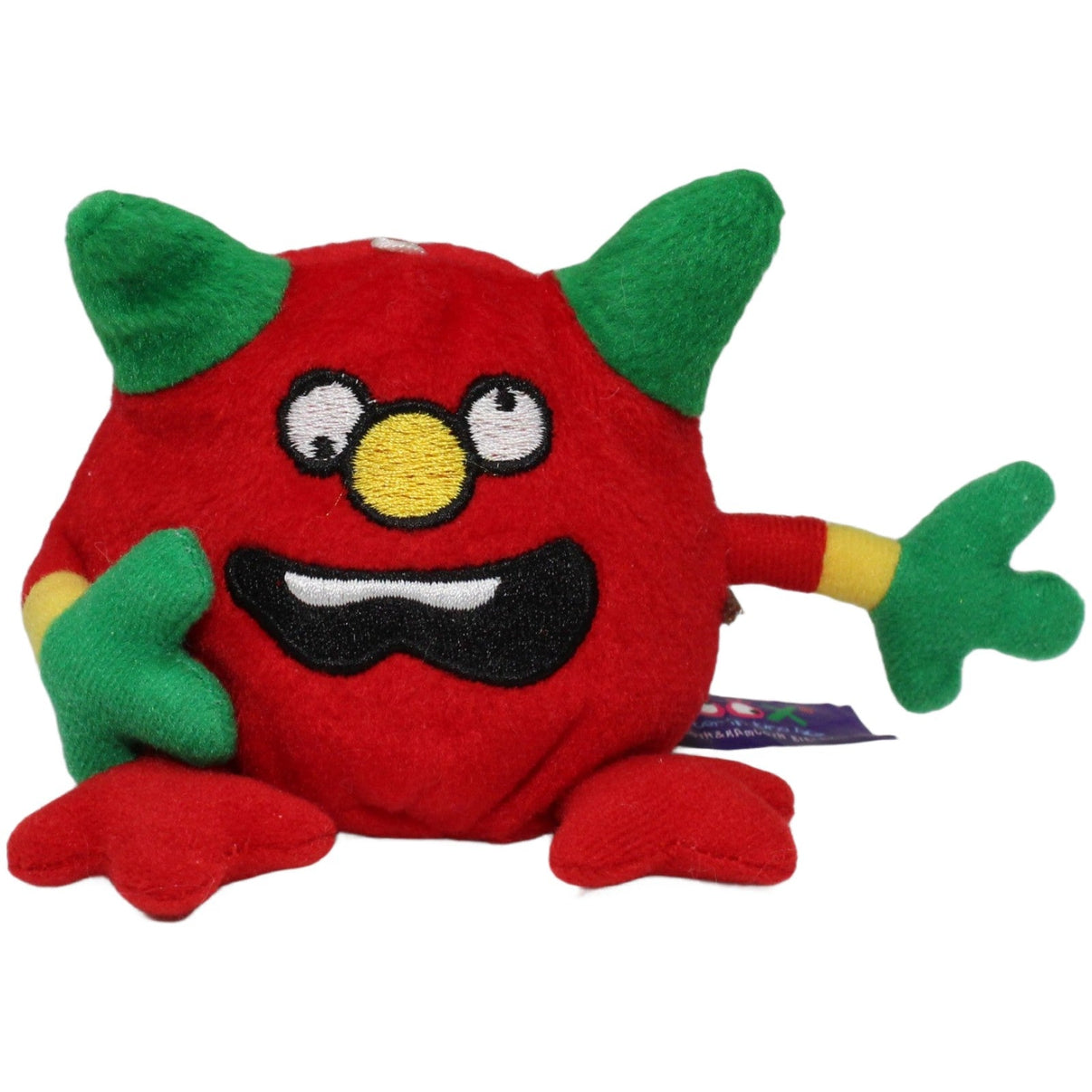 123000023369 Kamloth & Kamloth Ariel, rotes Monster aus Monster in the Box Plüschfigur Kumpel Leo 10cm ebay - stofftiere Gebraucht