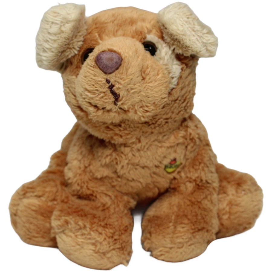 Sitzender brauner Hund, klein