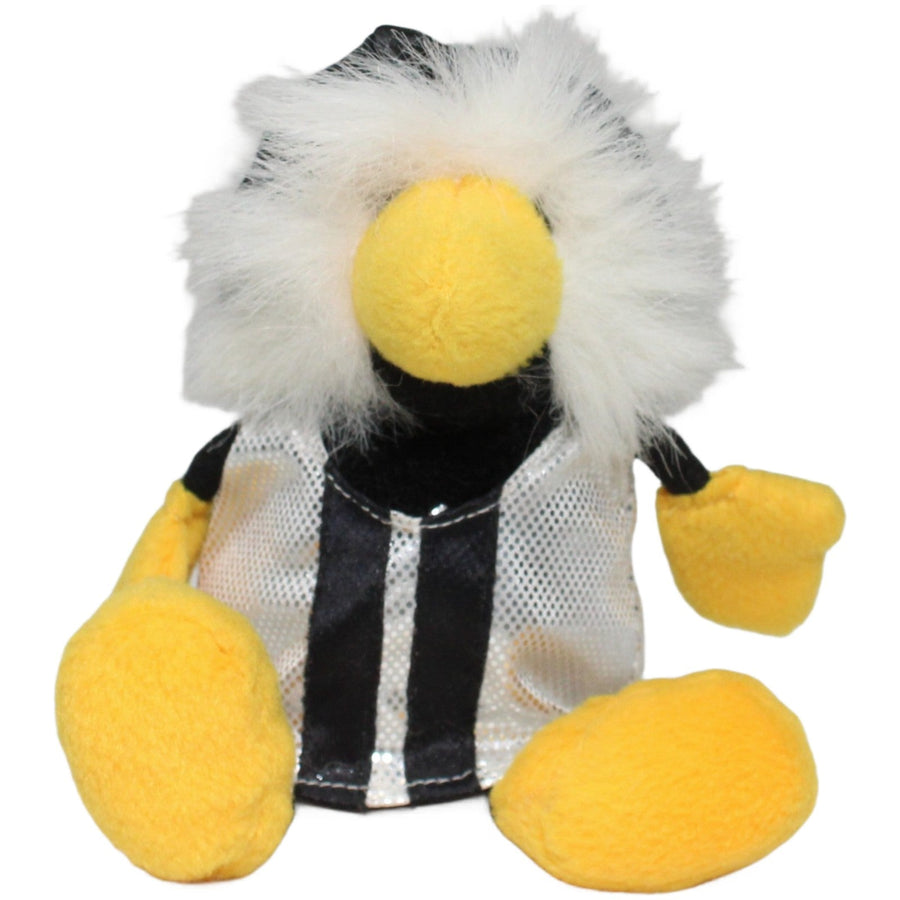 Adler mit silberner Kleidung und Hut