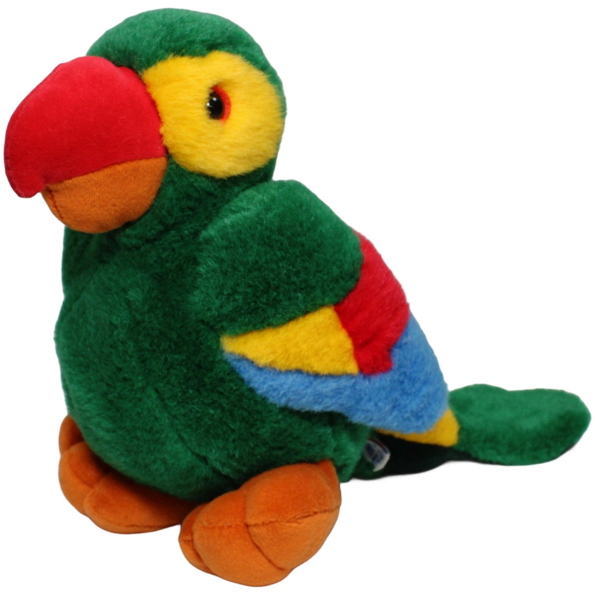 123000023395 SEMO Grüner Papagei, stehend Kuscheltier Kumpel Leo 30cm ebay - stofftiere Gebraucht