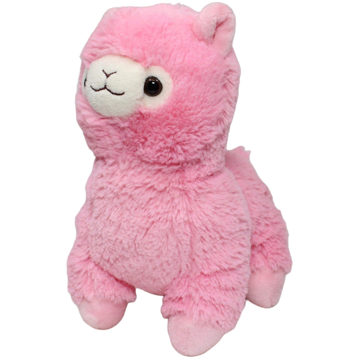 123000023448 Sunkid Lama, rosa Kuscheltier Kumpel Leo 23cm Alpaka Beige