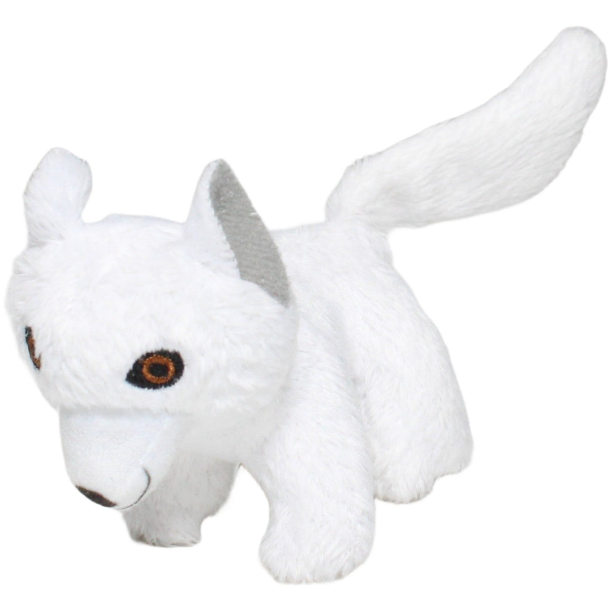 123000023475 McDonald's Happy Meal: National Geographic Kids, Polarfuchs Kuscheltier Kumpel Leo 10cm 2018 _Wieder Da_