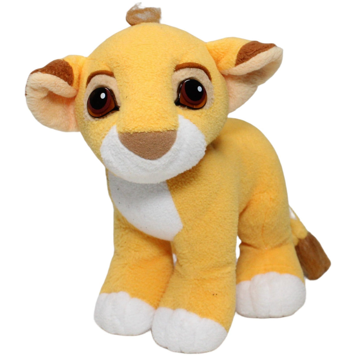 123000023496 Mattel Simba aus König der Löwen, stehend Kuscheltier Kumpel Leo 1993 20cm _Vintage_
