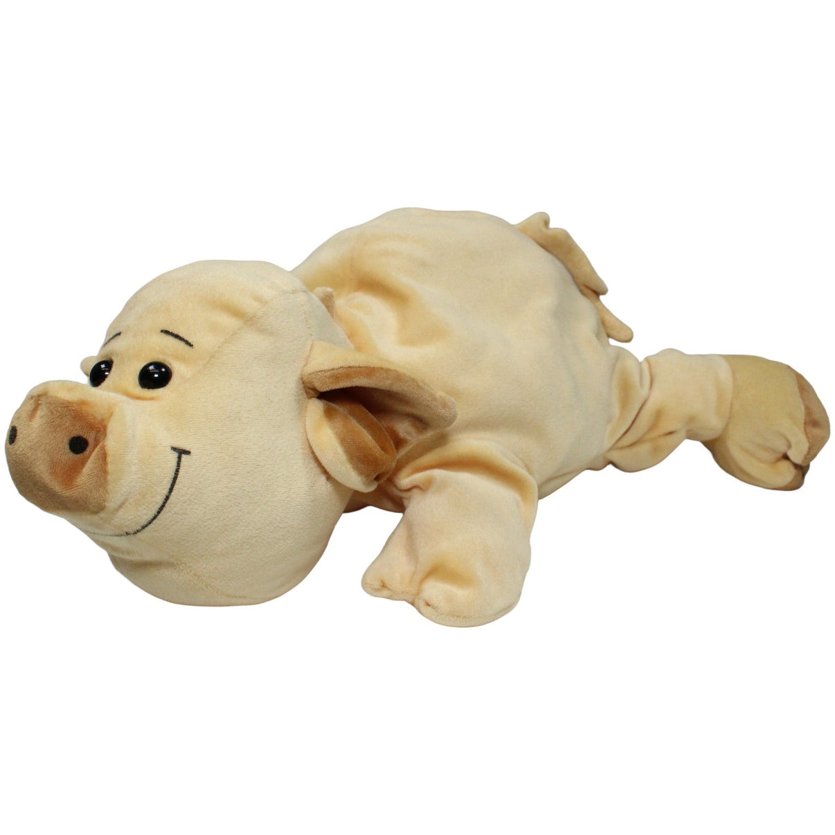 123000023501 Unbekannt Großes gelbes Schwein, liegend Kuscheltier Kumpel Leo 35cm ebay - 20 - stofftiere Gebraucht
