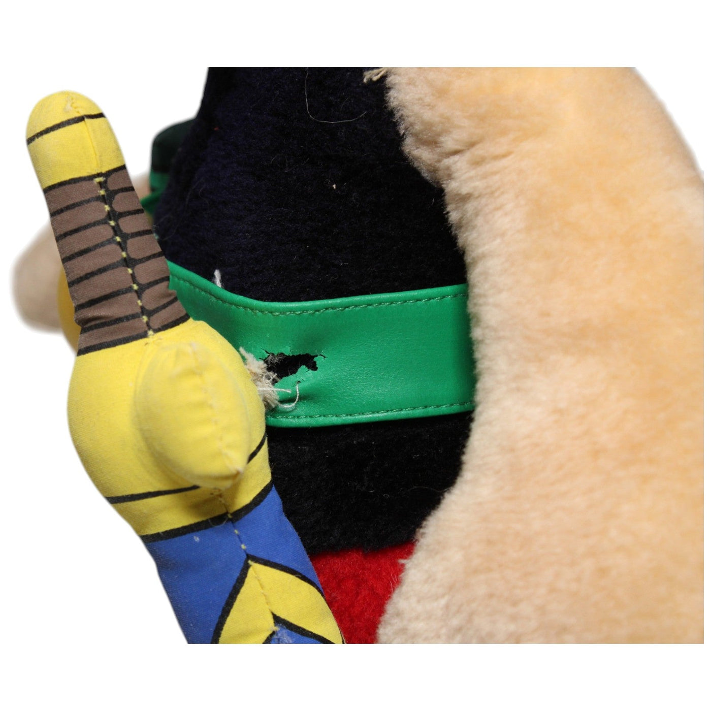 123000023504 Michael Mühleck Asterix mit Schwert & Zaubertrank, groß Plüschfigur Kumpel Leo 1994 35cm _Vintage_