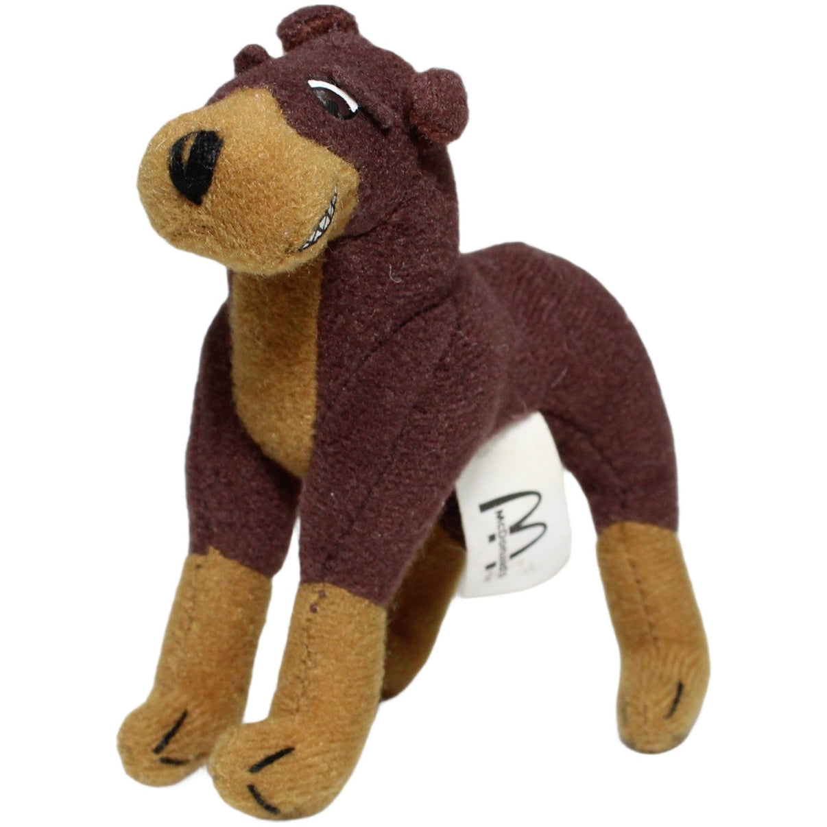 123000023528 McDonald's Happy Meal: Disney Susi und Strolch 2, Buster Kuscheltier Kumpel Leo 10cm 2001 _Vintage_