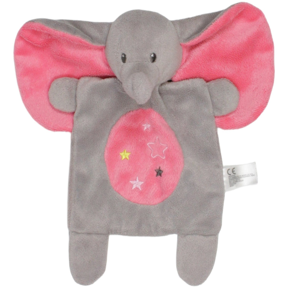 123000023538 Nicotoy Elefant mit Sternenmuster, rosa Schmusetuch Kumpel Leo 25cm _Wieder Da_ ebay - 20 - schmusetuecher