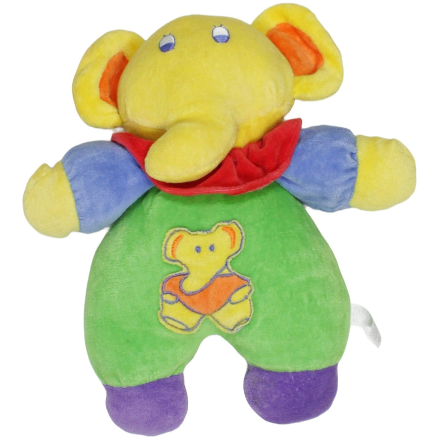 Bunter Elefant mit Rassel