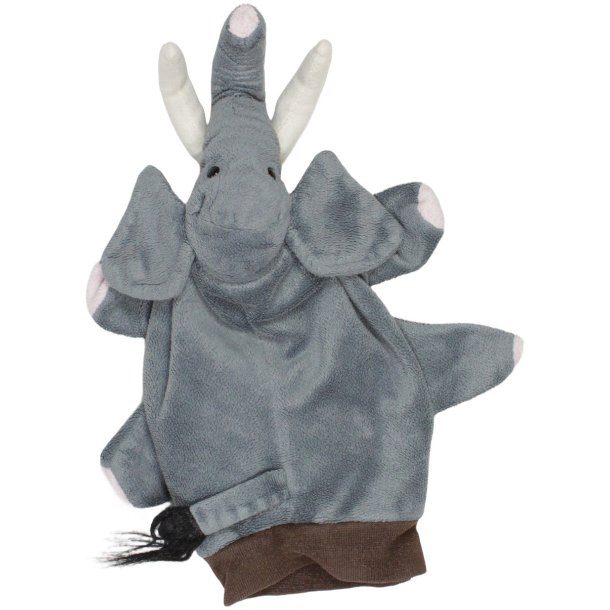 123000023586 BUTLERS Süßer Elefant, grau Handpuppe Kumpel Leo 28cm ebay - stofftiere Elefant