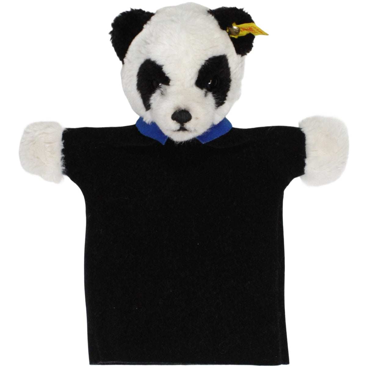 123000023588 Steiff Panda (6454/27) Handpuppe Kumpel Leo 1980er 28cm _Vintage_