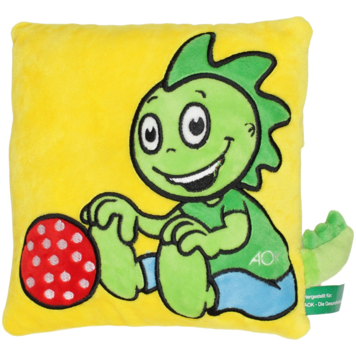 123000023594 Kehl AOK, Jolinchen Kissen Kumpel Leo 23cm Charakter Drache