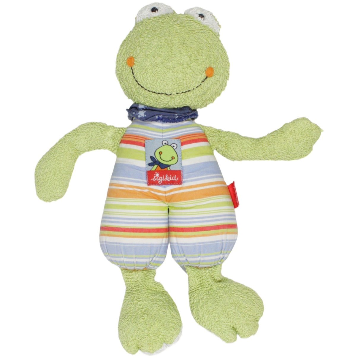 123000023599 Sigikid Frottee - Frosch, bunt Kuscheltier Kumpel Leo 28cm Blau ebay - 20 - stofftiere