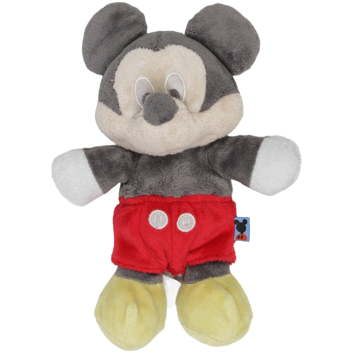 123000023628 Nicotoy Disney Micky Maus, hellgrau Kuscheltier Kumpel Leo 20cm Charakter ebay - stofftiere