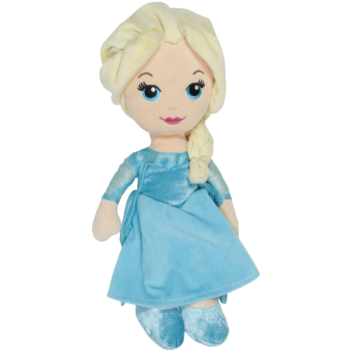 123000023633 Nicotoy Elsa aus Disney Frozen Plüschfigur Kumpel Leo 30cm Beige Blau