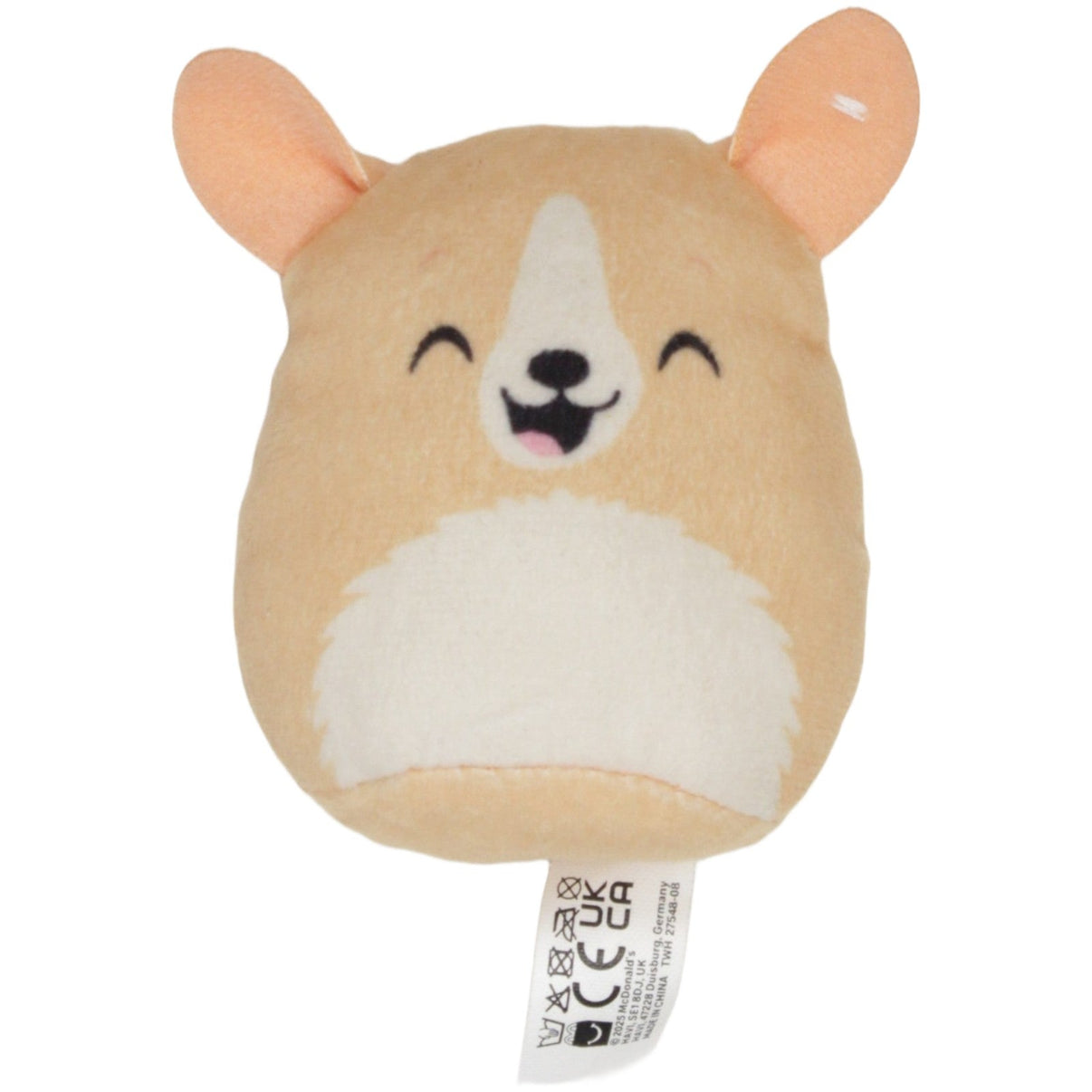 123000023634 McDonald's Happy Meal: Squishmallows, Stevon Kuscheltier Kumpel Leo 2025 8cm Beige