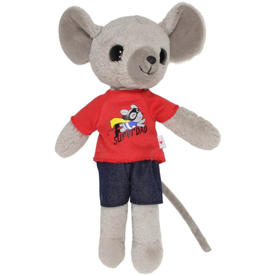 House of Mouse, Maus mit Shirt "Superdad" und Jeans