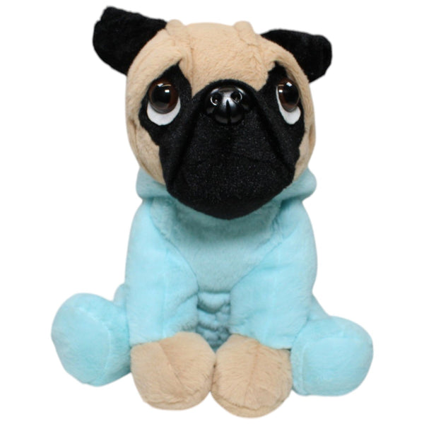 Flos Toys, Mops in blauem Einhorn-Kostüm
