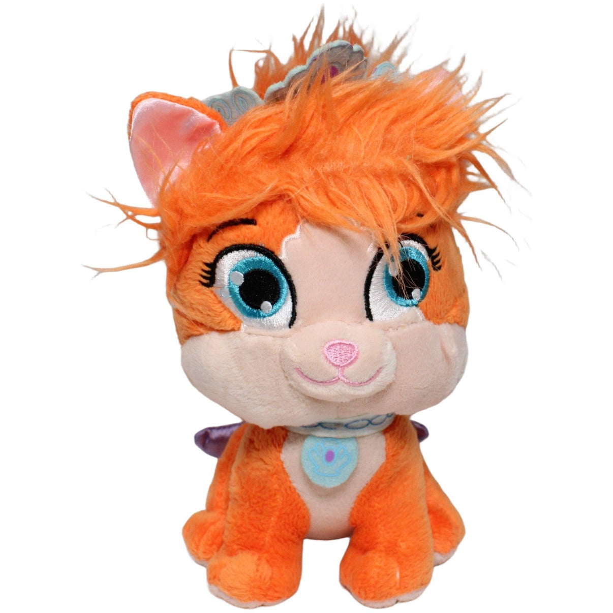 123000023702 Paralimni Disney Princess Palace Pets, Treasure von Arielle Kuscheltier Kumpel Leo 20cm Beige Charakter