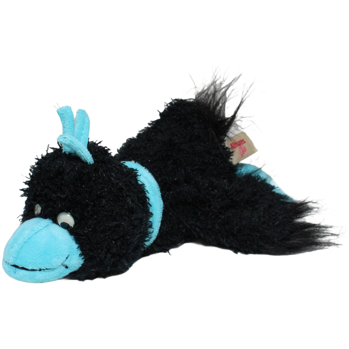 123000023706 Althans Club Süßer liegender Rabe mit blauem Schnabel Kuscheltier Kumpel Leo 27cm Blau ebay - 20 - stofftiere