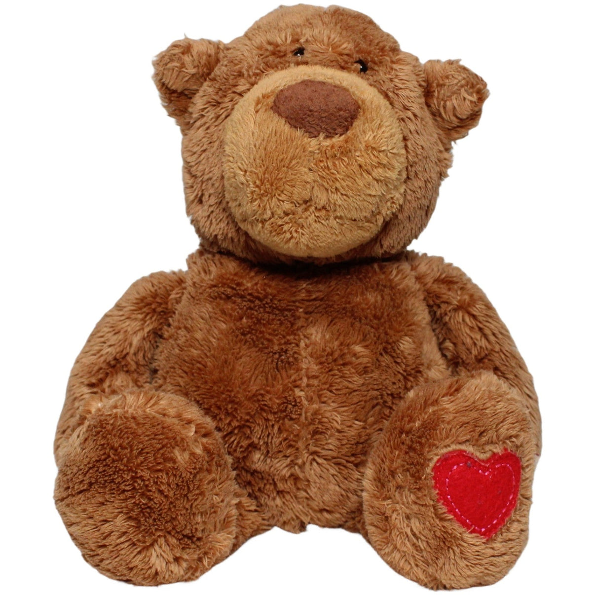 123000023718 NICI Schlenker Bär Valentin mit Herz Kuscheltier Kumpel Leo 28cm Braun Bär