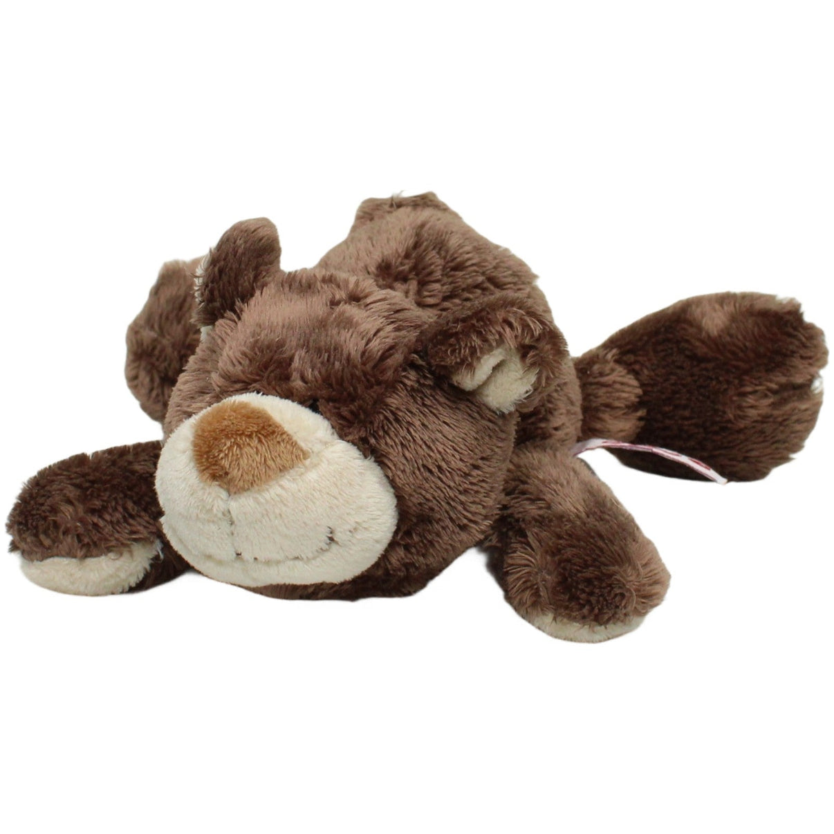 123000023744 NICI Dunkelbrauner Bär, liegend Kuscheltier Kumpel Leo 23cm Beige Braun