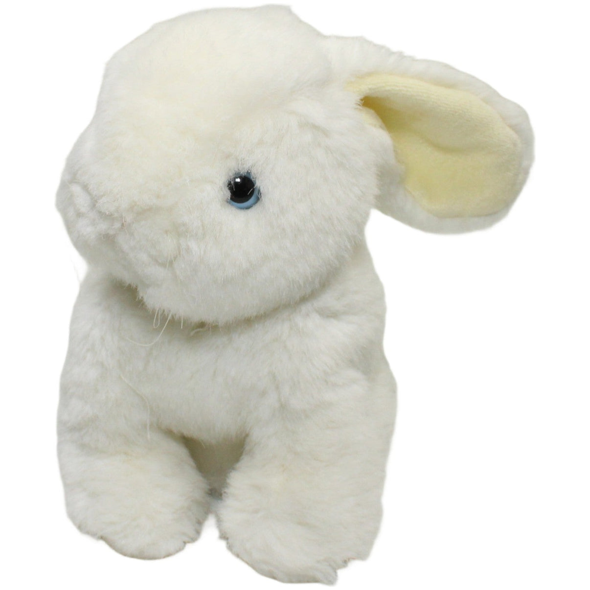 123000023751 Walmart Süßer weißer Hase mit blauen Augen Kuscheltier Kumpel Leo 20cm ebay - 20 - stofftiere Gebraucht