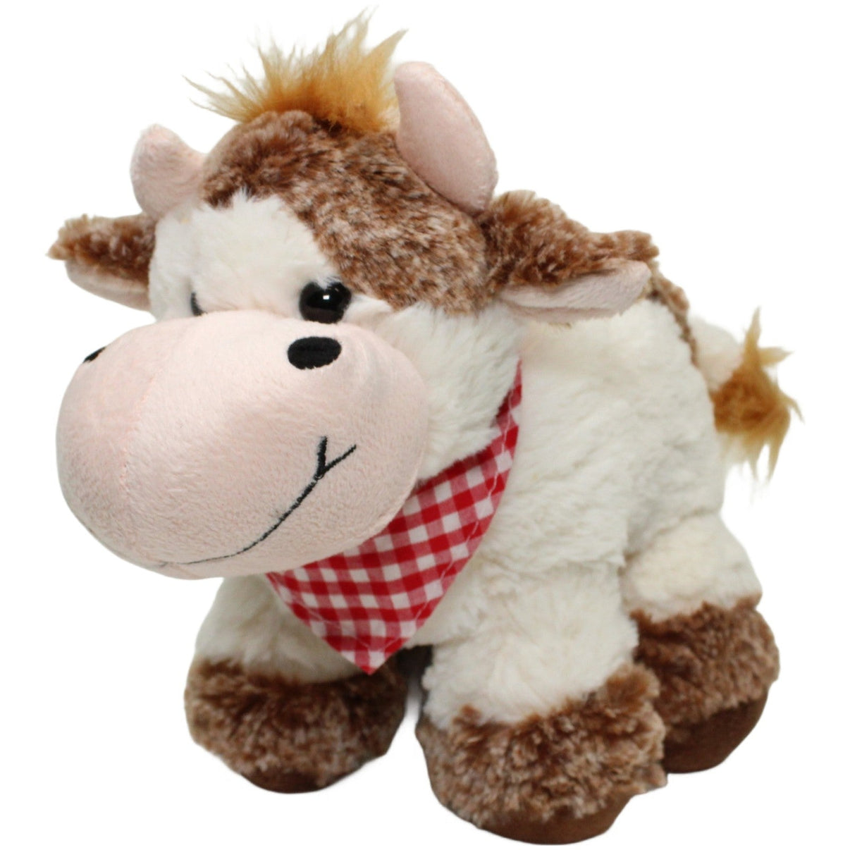 123000023755 inware Stehende Kuh mit Halstuch Kuscheltier Kumpel Leo 25cm Braun ebay - stofftiere