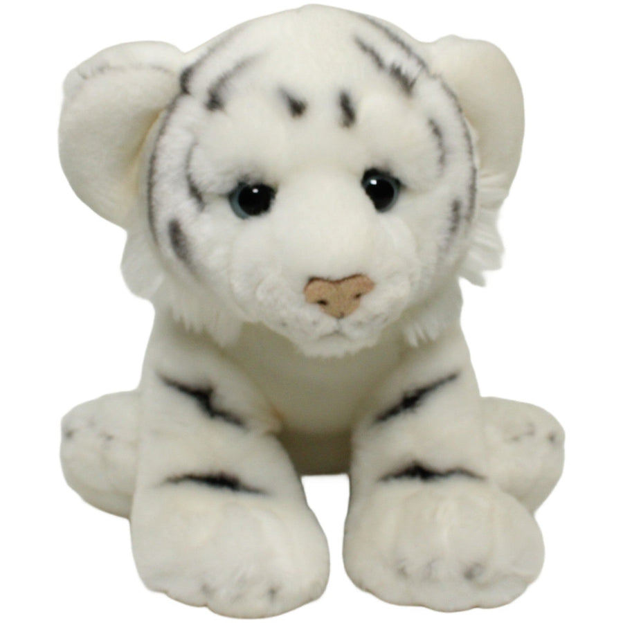 Weißer Tiger, sitzend