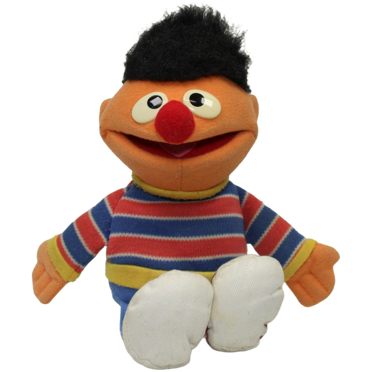 123000023782 Unbekannt Ernie aus der Sesamstraße Plüschfigur Kumpel Leo 24cm _Vintage_ Charakter