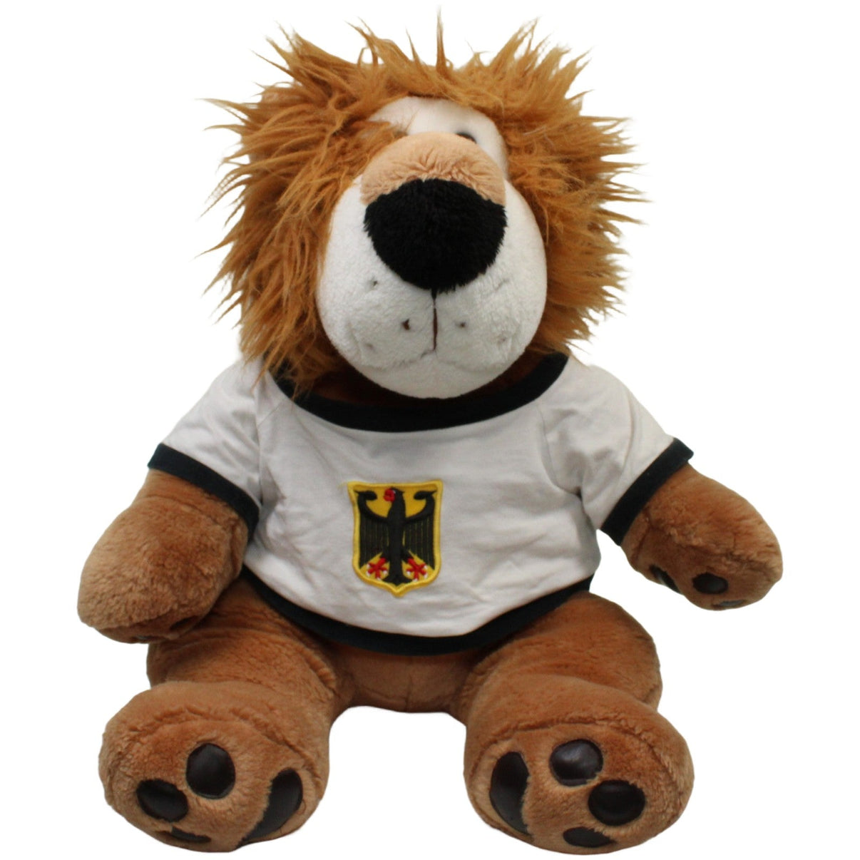 123000023790 Uni - Toys XL Löwe mit Deutschland - Shirt Kuscheltier Kumpel Leo 55cm Braun ebay - 20 - stofftiere