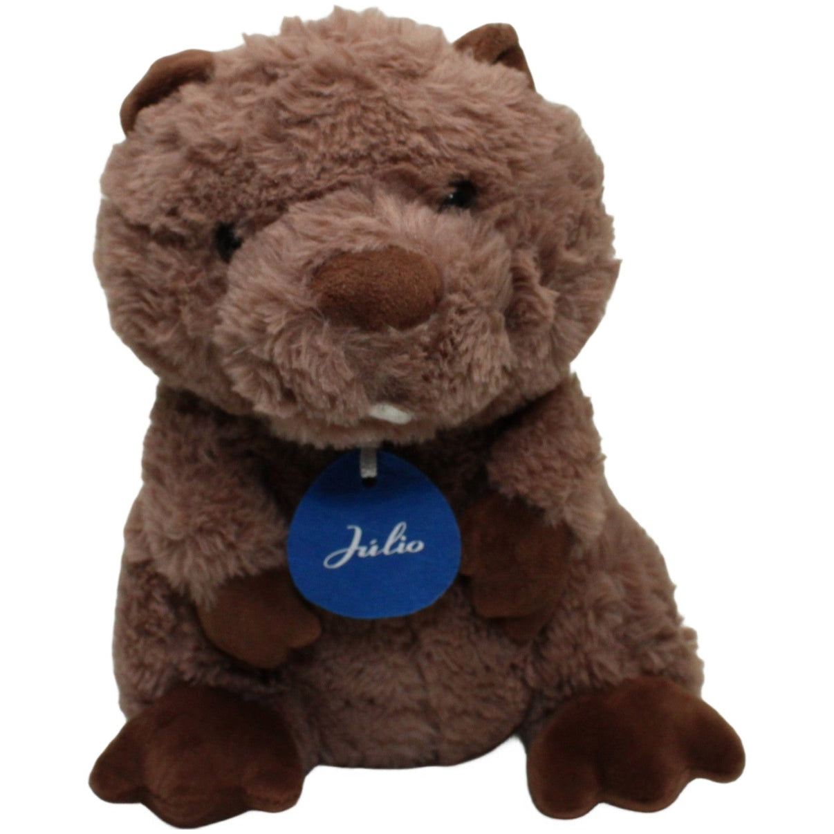 123000023802 Kuschelwuschel Großer Biber Júlio Kuscheltier Kumpel Leo 30cm Biber Blau