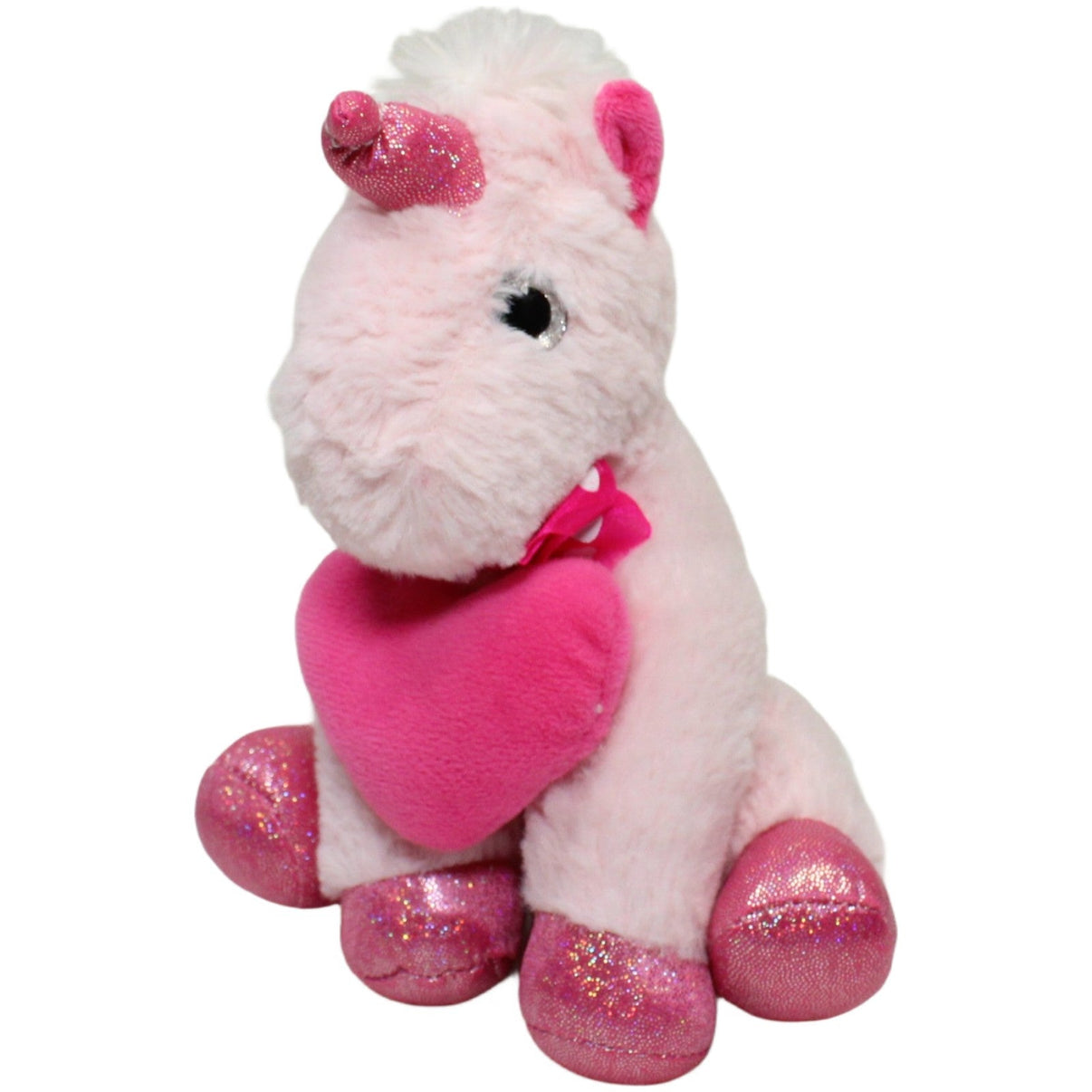 123000023806 Heunec Einhorn mit Herz, rosa Kuscheltier Kumpel Leo 20cm ebay - stofftiere Einhorn