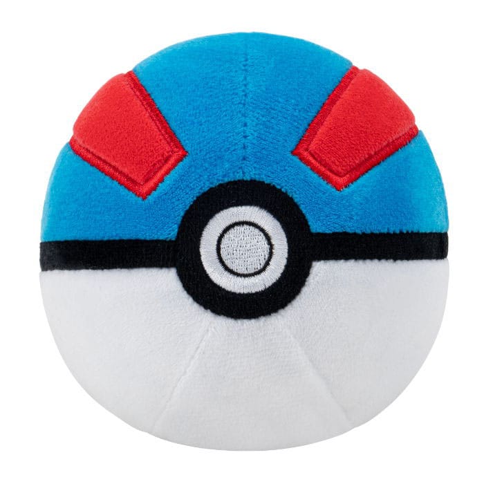 123000023831 Jazwares Kleiner Superball aus Pokémon Plüschfigur Kumpel Leo 10cm 2025 Blau