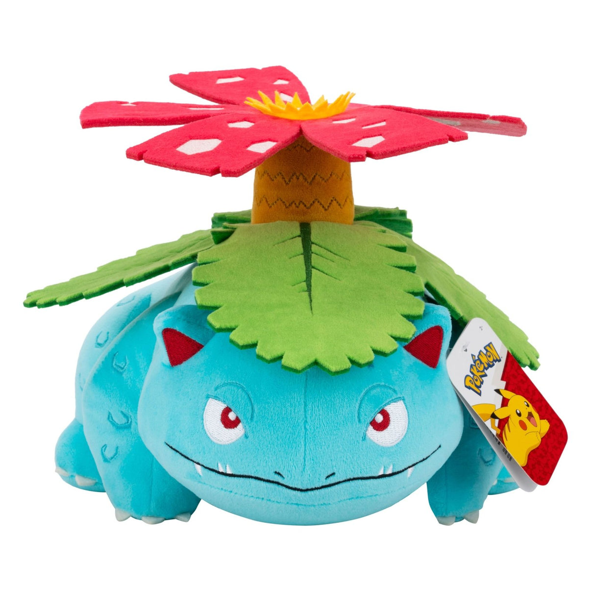 123000023834 Jazwares Großes Bisaflor aus Pokémon Plüschfigur Kumpel Leo 2025 30cm Blau