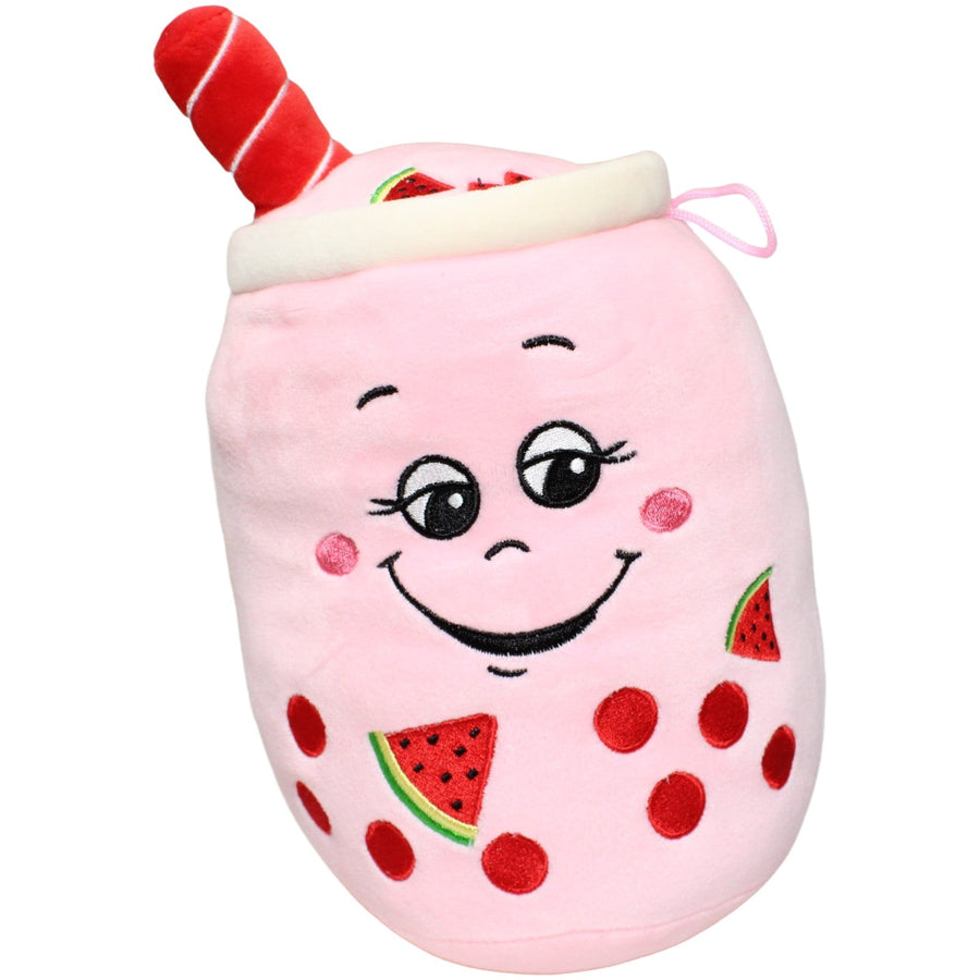 Bubbletea mit Melone, rosa