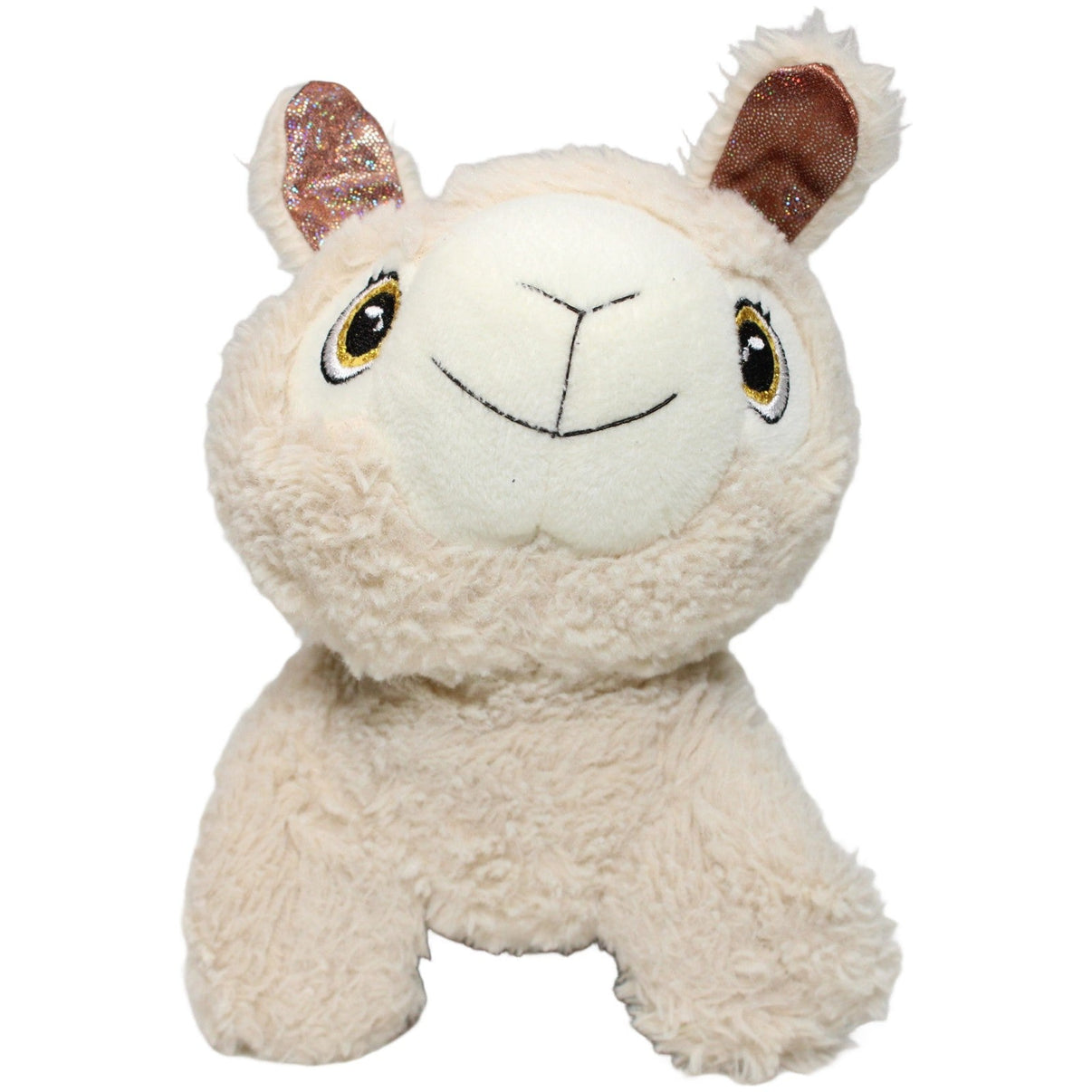 123000023857 ZD Trading Action, süßes Alpaka Schnapparmband Kumpel Leo 26cm Alpaka Beige