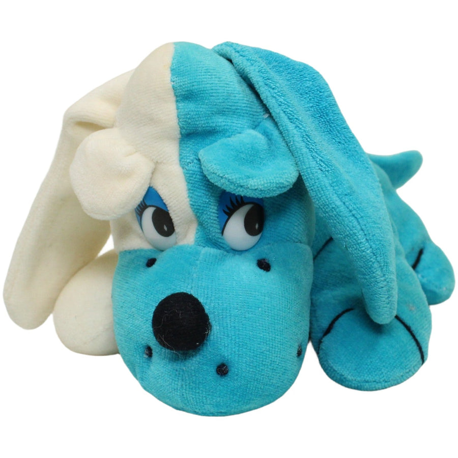 Blau-weißer Hund