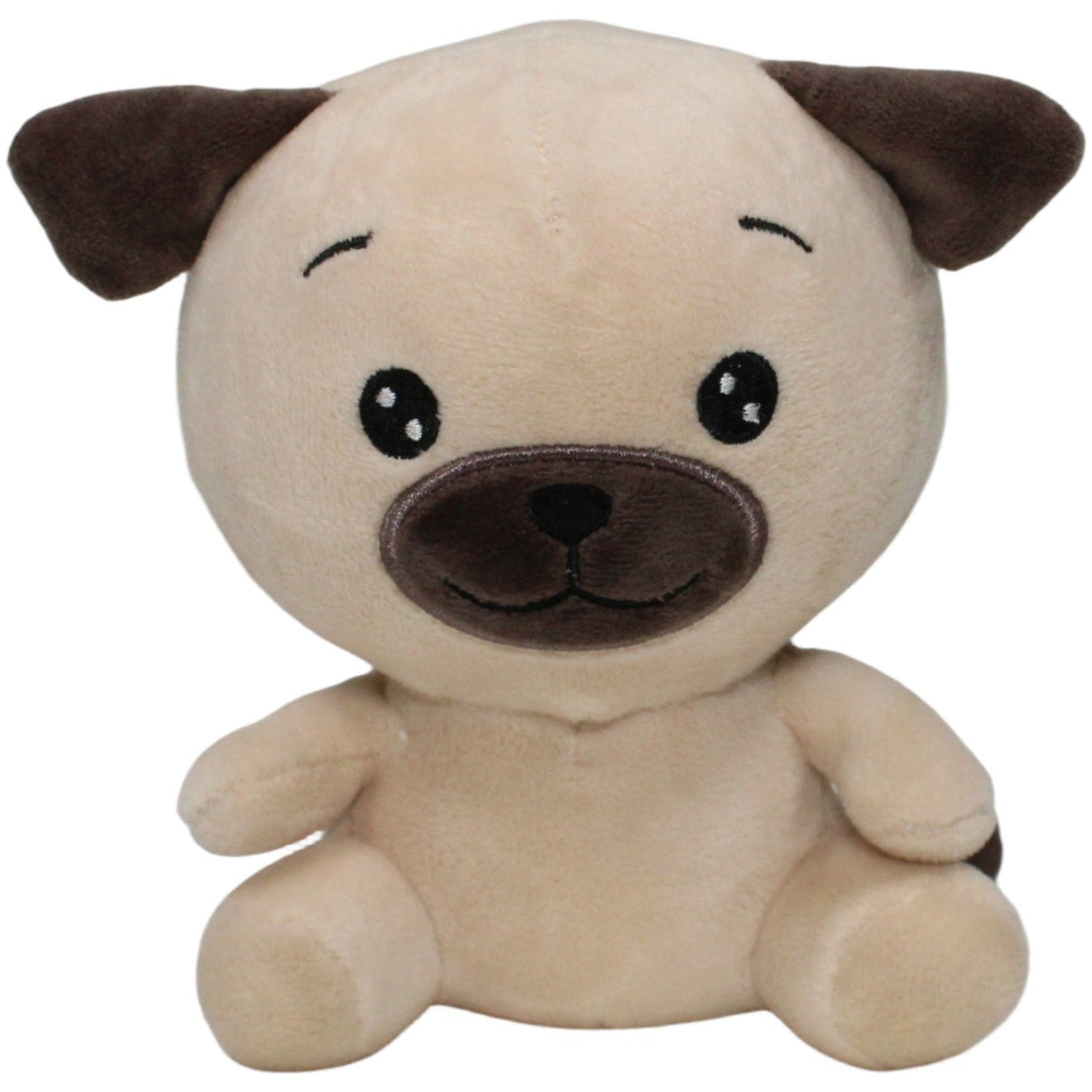 123000023929 Ernstings family Squishy Hund, hellbraun Kuscheltier Kumpel Leo 15cm Beige Braun