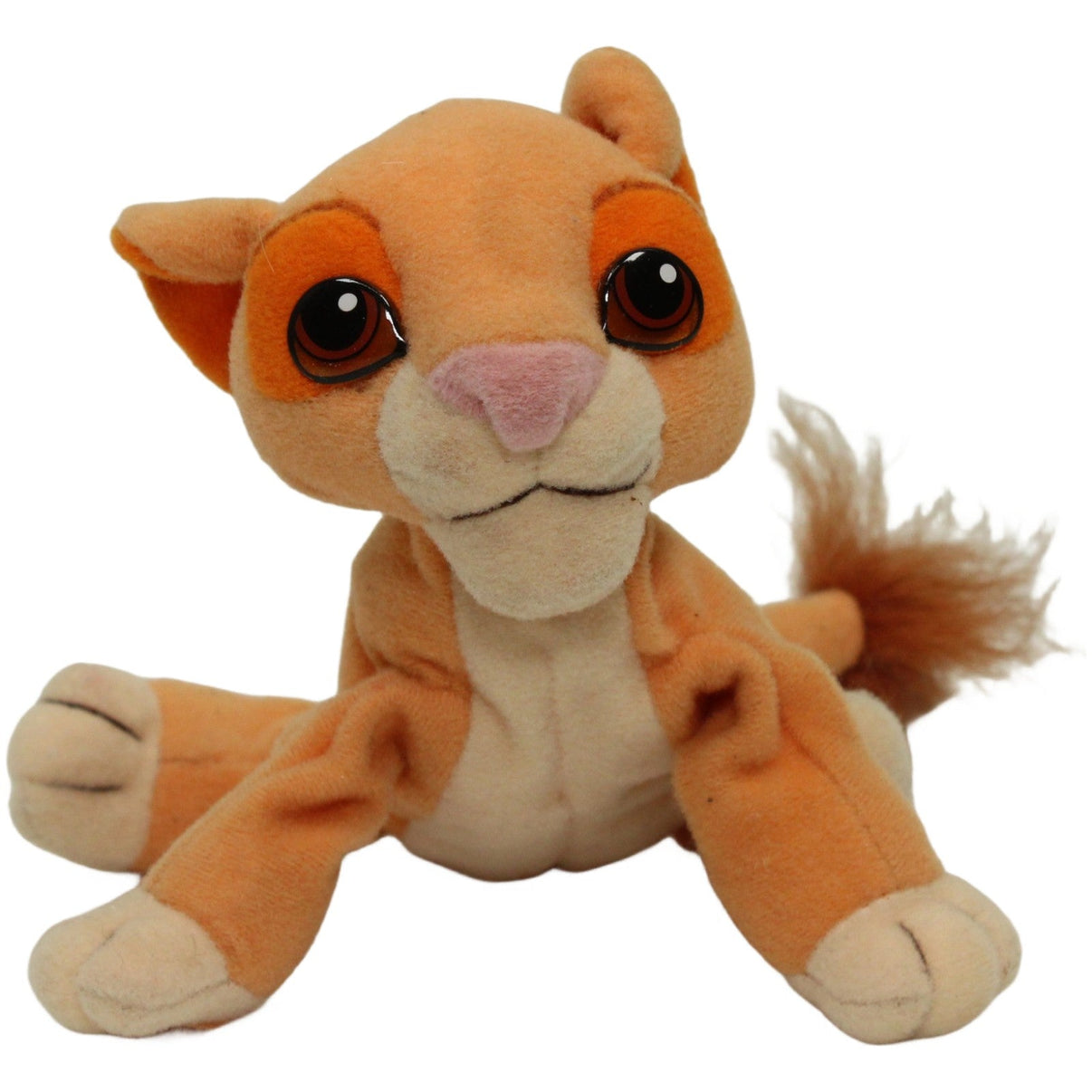 123000023953 Mattel Kiara aus König der Löwen 2 Simbas Königreich Kuscheltier Kumpel Leo 13cm _Vintage_ Beige