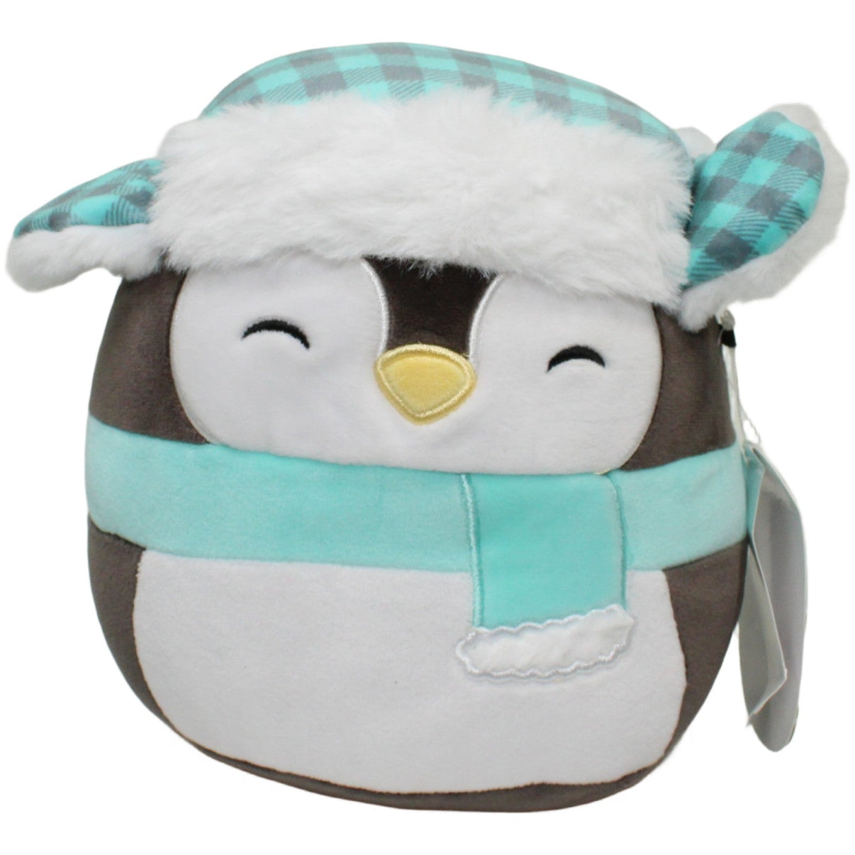 123000023969 Kellytoy Squishmallows, Luna der Pinguin mit Mütze & Schal Kuscheltier Kumpel Leo 20cm Blau ebay - neu - stofftiere