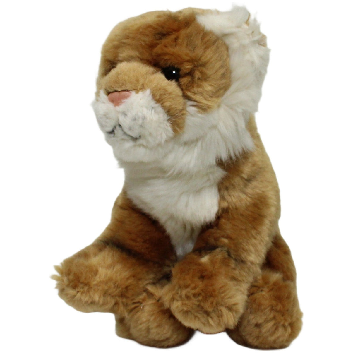 123000023984 Unbekannt Sitzender Tiger Kuscheltier Kumpel Leo 20cm Beige Braun