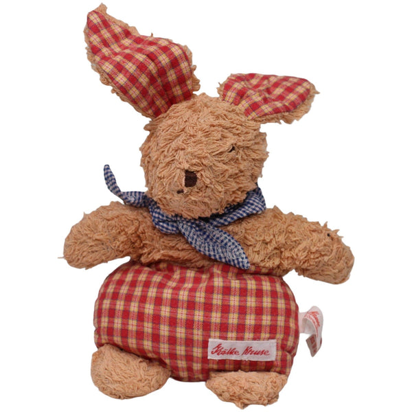 Kleiner Frottee Hase mit karierter Hose